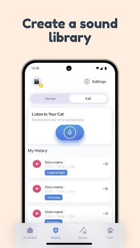 Cat Translator – Human to Pet screenshot