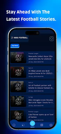 Mika Football screenshot