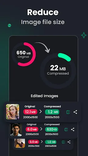 JPEG Image Compressor & Resize screenshot