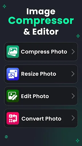 JPEG Image Compressor & Resize screenshot