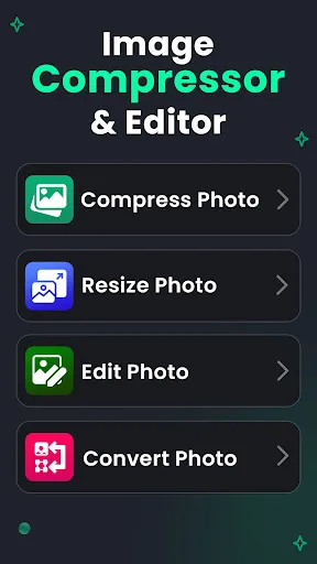 JPEG Image Compressor & Resize screenshot