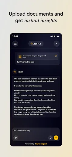 Aisha: Better AI, Built for Us screenshot