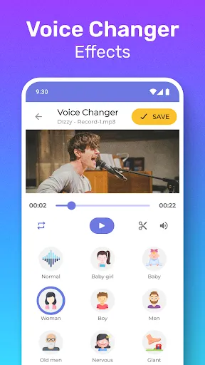 Video Voice Editor + Effects screenshot