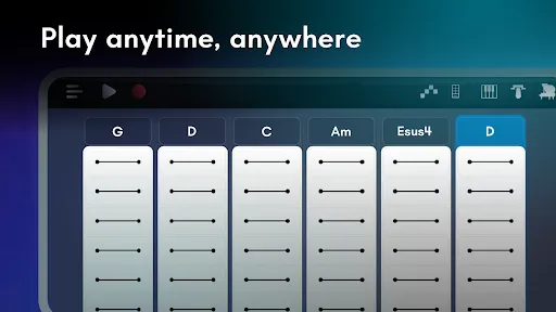 Real Piano electronic keyboard screenshot