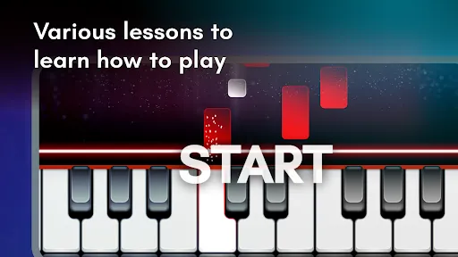 Real Piano electronic keyboard screenshot