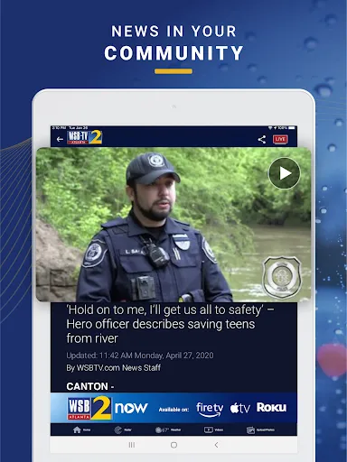 WSB-TV News screenshot