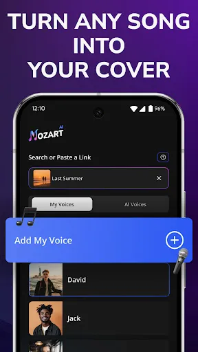 AI Song Generator - Mozart AI screenshot