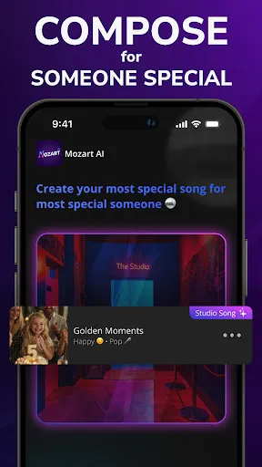 AI Song Generator - Mozart AI screenshot