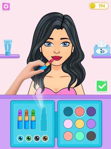 Sticker Doll DIY Dressup Diary screenshot