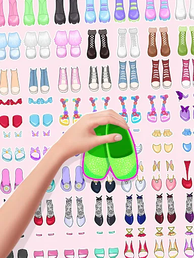 Sticker Doll DIY Dressup Diary screenshot