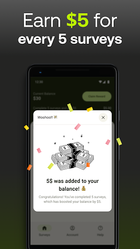 Five Surveys - Earn Money Fast screenshot