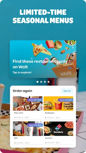 Wolt Delivery: Food and more screenshot