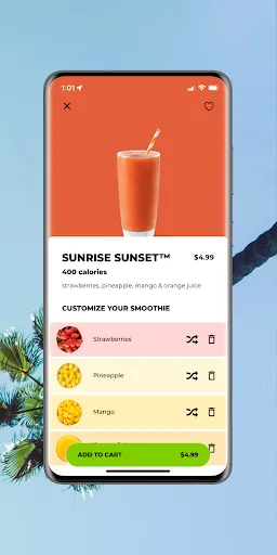 Tropical Smoothie Cafe screenshot