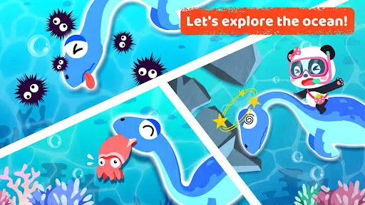 Baby Panda's Dinosaur World screenshot