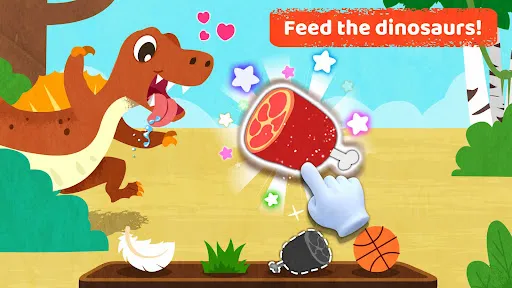 Baby Panda's Dinosaur World screenshot
