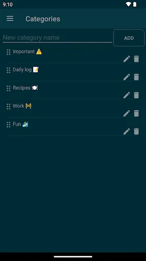 Notepad - simple notes screenshot