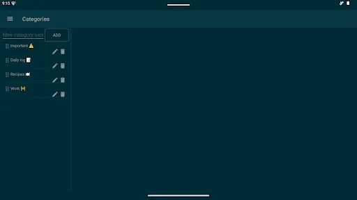 Notepad - simple notes screenshot