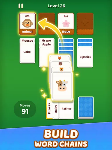 Soliword: Solitaire Link Word screenshot