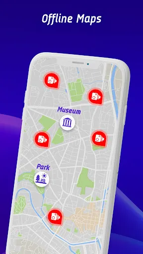 Offline Maps, GPS, Speedometer screenshot
