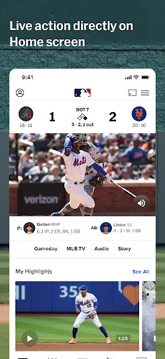 MLB screenshot