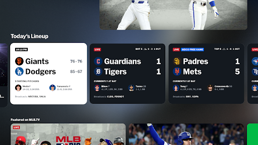 MLB screenshot