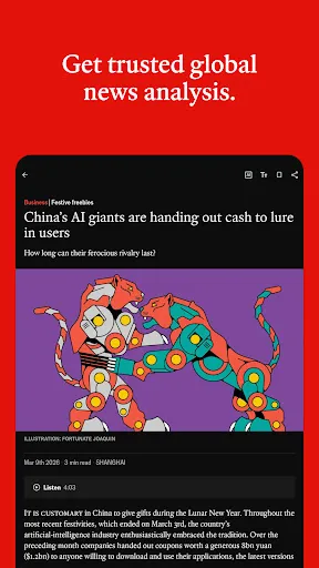 The Economist - World News screenshot