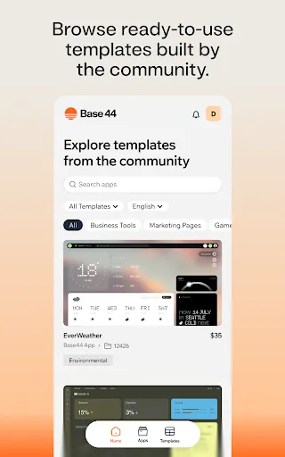 Base44: Build Apps with AI screenshot