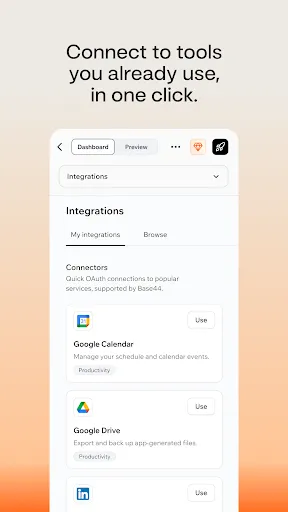 Base44: Build Apps with AI screenshot