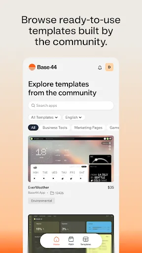 Base44: Build Apps with AI screenshot