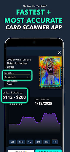LUDEX Sports Card Scanner +TCG screenshot