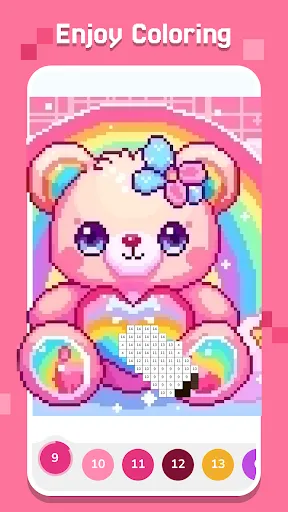Pixel Coloring-Color by number screenshot