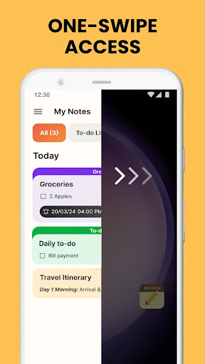 Notes, Notepad, To-Do Launcher screenshot