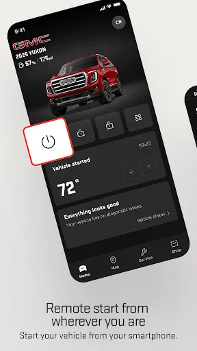 myGMC screenshot