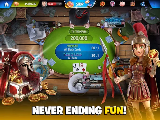 Governor of Poker 3 Card Games screenshot