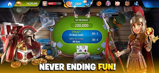Governor of Poker 3 Card Games screenshot