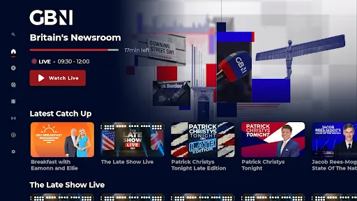 GB News screenshot