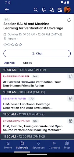 CONFlux Event App screenshot
