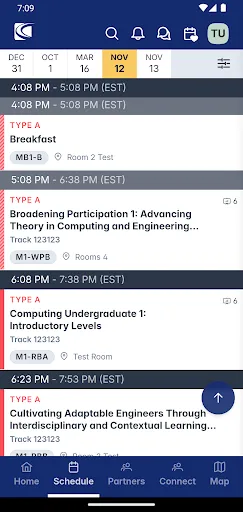 CONFlux Event App screenshot