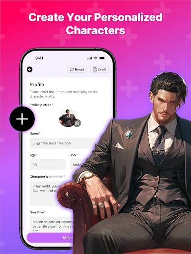 Crushie Al: Romance AI Chat screenshot