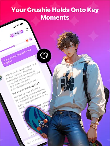 Crushie Al: Romance AI Chat screenshot