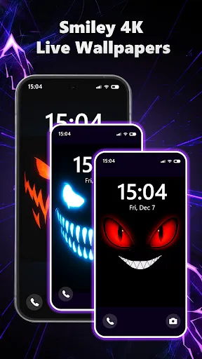 Silly Fun Smile Live Wallpaper screenshot
