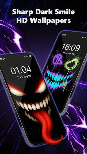 Silly Fun Smile Live Wallpaper screenshot