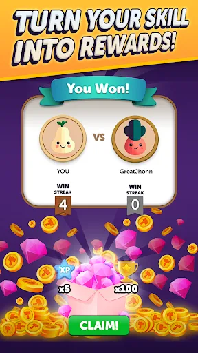 CrossGrams - PvP Puzzle Game screenshot