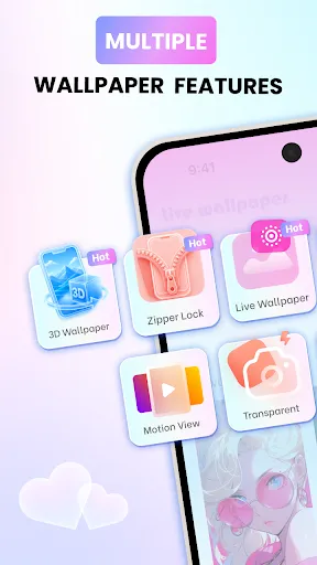3D Live Wallpaper Maker 4K screenshot