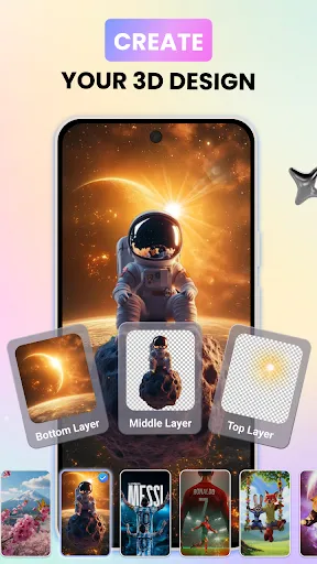 3D Live Wallpaper Maker 4K screenshot