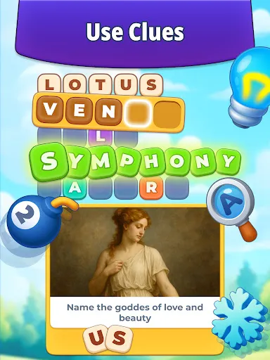 Cross World: Word Riddles screenshot
