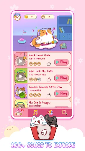 Cat Tiles: Cute Piano Game screenshot