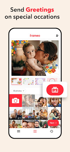 Frameo: Share to photo frames screenshot