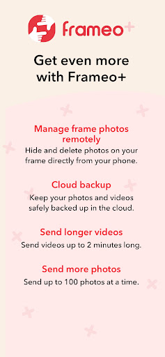 Frameo: Share to photo frames screenshot