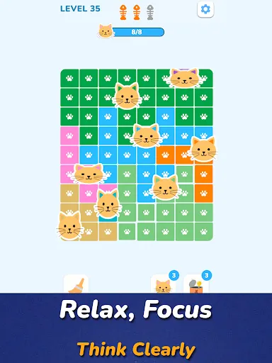 Meowdoku: Cat Sudoku Puzzle screenshot